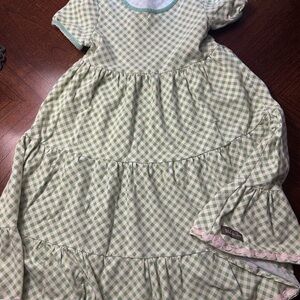 Matilda Jane Green Gingham Dress